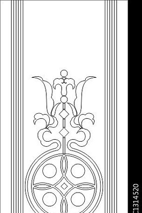 抽象心花雕刻图案 抽象心花雕刻图案