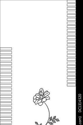 抽象花雕刻图案 抽象花雕刻图案