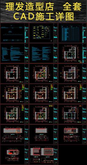 �������͵�ȫ��CADʩ��ͼ