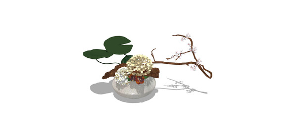 ����廨3dģ�� skp