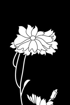 花帝雕刻图案