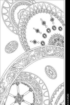 花神雕刻图案 花神雕刻图案