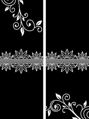 太阳花雕刻图案 太阳花雕刻图案