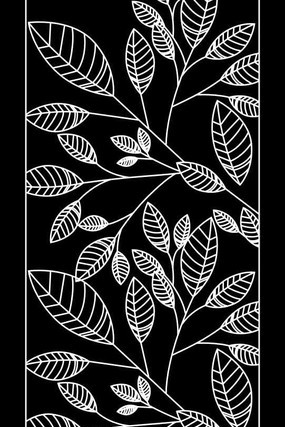 叶子图雕刻图案 叶子图雕刻图案