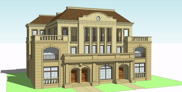 三联豪华别墅 三联豪华别墅