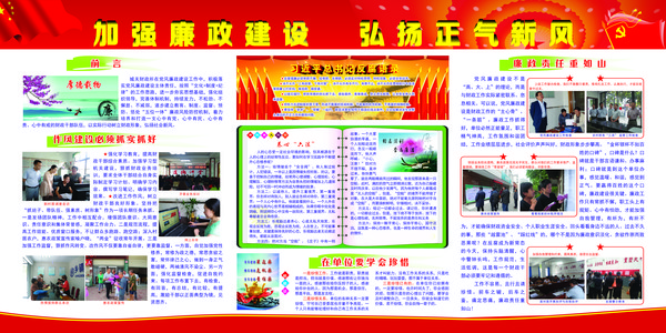 党风廉政建设展板 党风廉政建设展板
