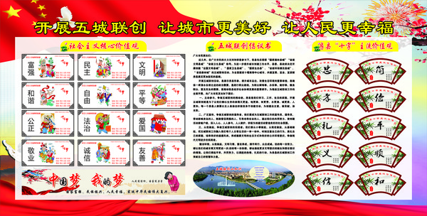 五城联创展板设计 五城联创展板设计