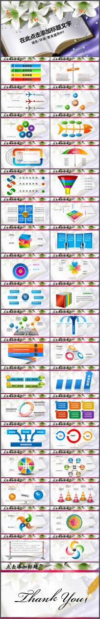 �����μ���ѵ��̬PPTģ��