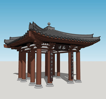 中式景观亭子 中式景观亭子