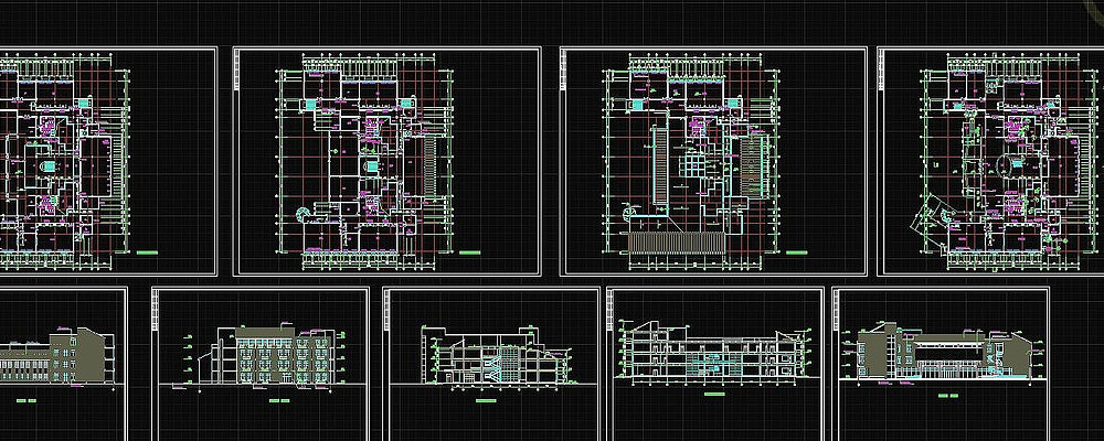 ��ѧͼ��ݽ�����Ʒ��� CAD