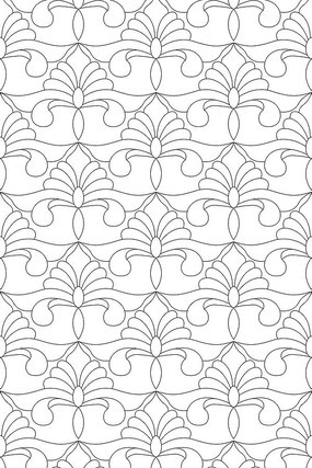 花序纹样雕刻 花序纹样雕刻