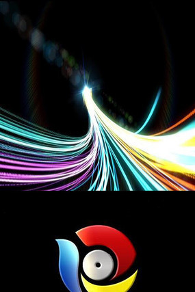 光线Logo演绎动画AE模版 光线Logo演绎动画AE模版