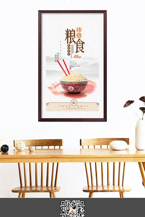 食堂文化展板设计之粮食 食堂文化展板设计之粮食