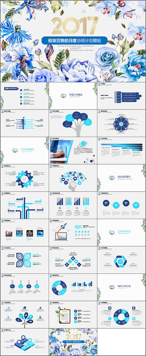 2017��������¶��ܽ�ƻ�PPT