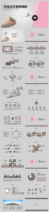 ��ҵ���Ĵ��PPTģ��