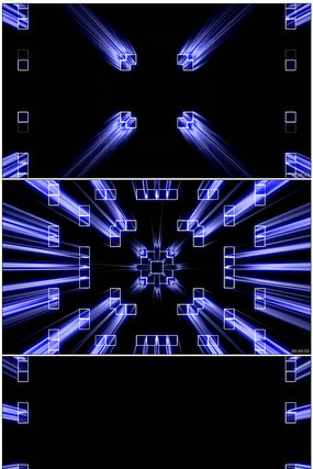 万花筒空间变幻舞台循环视频 万花筒空间变幻舞台循环视频