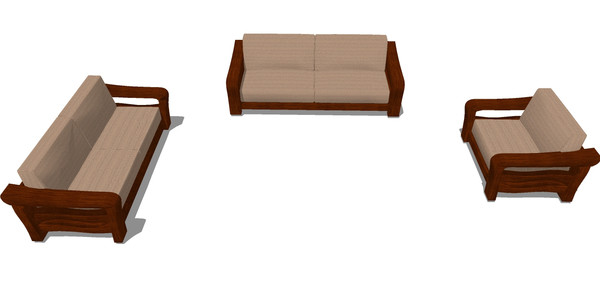 三个沙发椅 三个沙发椅