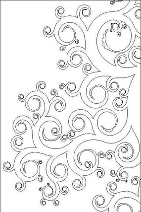 抽象图雕刻图案 抽象图雕刻图案