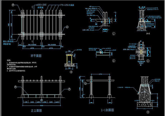 ���ܵ�ʩ��ͼ dwg