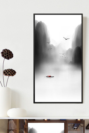 �й���ˮīɽˮ�� PSD