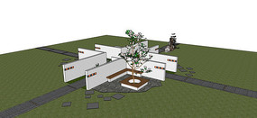 ��ʽ�ŵ侰ǽģ��