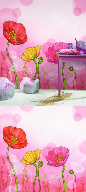 Ψ�������㱳��ǽ