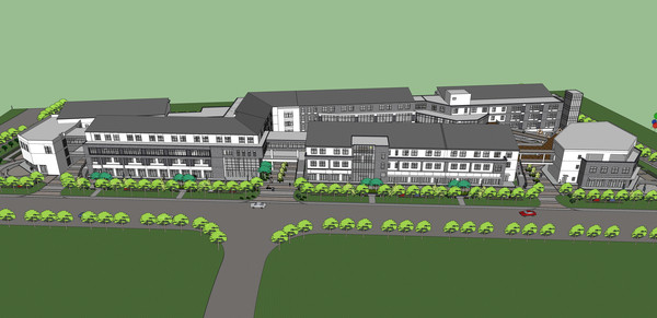 学校建筑SU 学校建筑SU