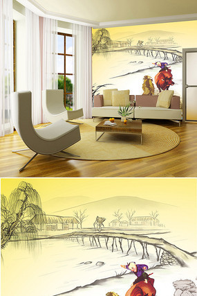 ��ʽ��ͯ���ʫ�˱���ǽ