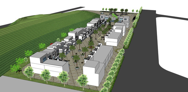 广州商业街模型 广州商业街模型