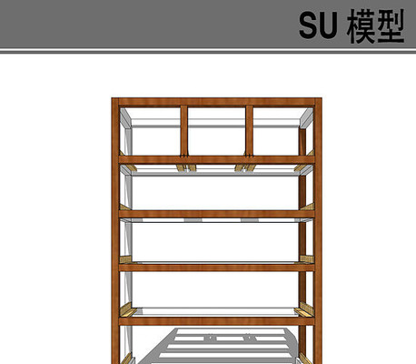 日式木架模型 日式木架模型