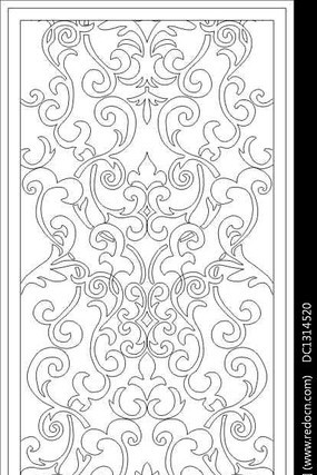 欧式花雕刻图案 欧式花雕刻图案