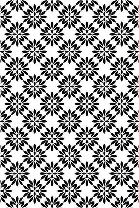 草花纹雕刻图案 草花纹雕刻图案