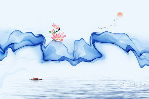 抽象水墨画装饰画挂画 抽象水墨画装饰画挂画