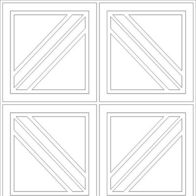窗格雕刻图案