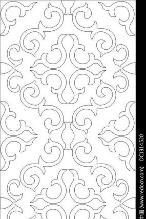 灯笼纹雕刻图案 灯笼纹雕刻图案