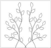 �Գ�Ҷ�ӵ��ͼ��