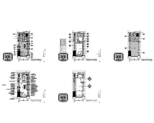 �Ƶ��������ϰ���ƽ����ͼ dwg