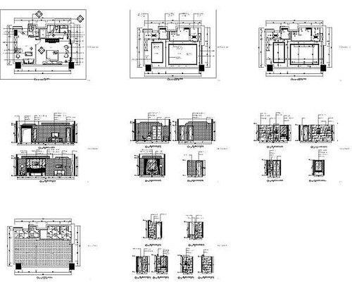 �Ƶ��и���С�׷�ƽ����ͼ dwg