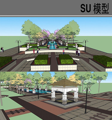 小区景观入口设计 小区景观入口设计