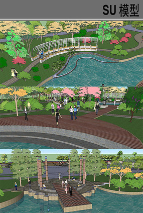 小区休闲景观 小区休闲景观