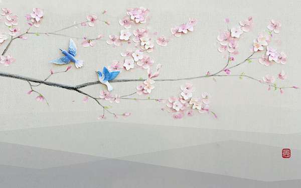 ����ʽ���񱳾�ǽ TIF