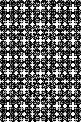 盛开花纹图案 盛开花纹图案