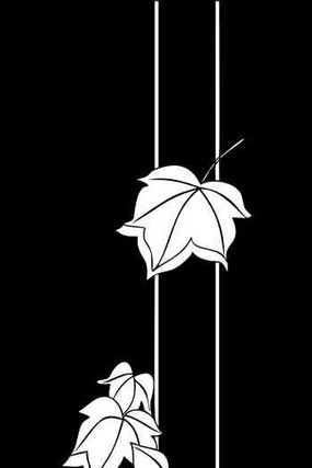 叶知秋雕刻图案 叶知秋雕刻图案