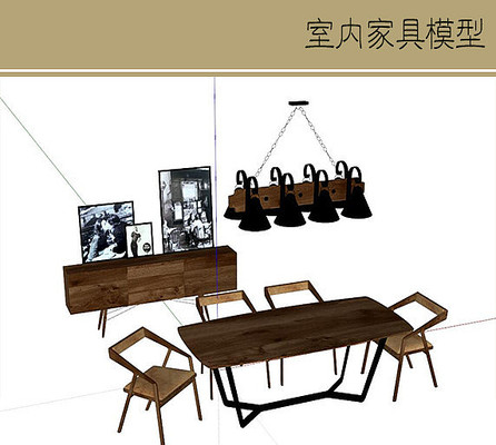 木质怀旧桌椅组合 木质怀旧桌椅组合