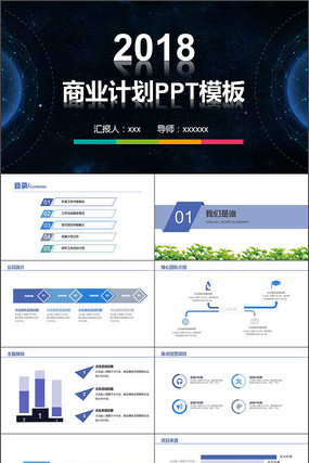 �Ų���ҵ�ƻ�����PPT