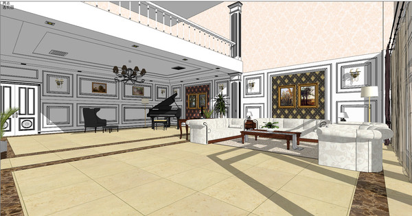 别墅大厅设计 别墅大厅设计