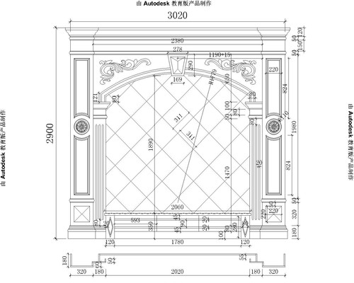 ŷʽ����ʯ��ʯ���ӱ��� CAD