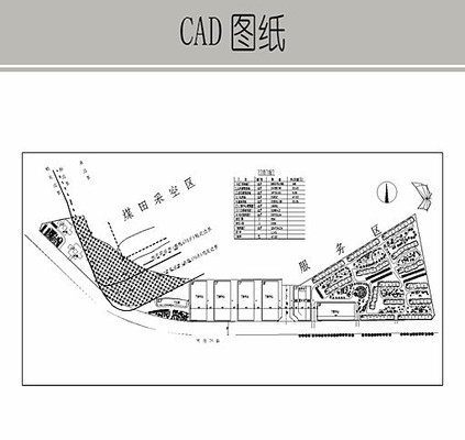 某小区规划方案图CAD