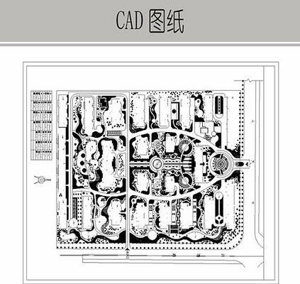某小区环境设计平面图