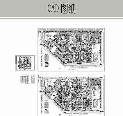 �Ļ�С���滮���ͼ CAD